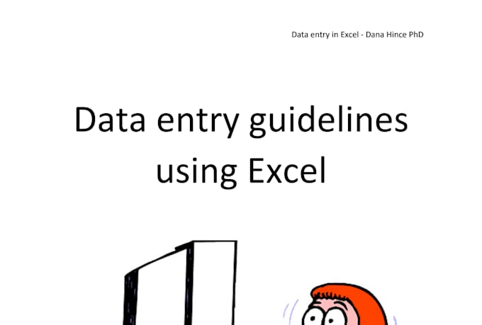 data entry and data cleaning